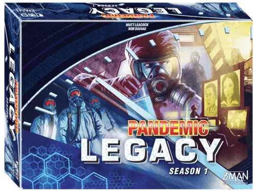 Настільна гра Pandemic Legacy Season 1: Blue box / Пандемія Спадщина 1 Сезон: Синя коробка