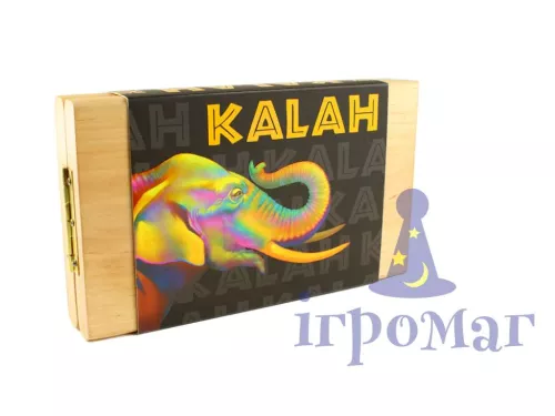 Настільна гра Kalah (Kalah) / Калах: З натуральним камінням