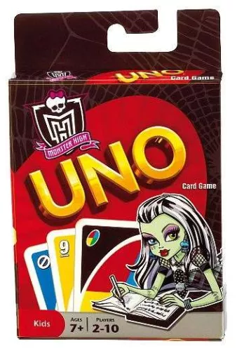 Настольная игра Уно Школа Монстров (Uno Monster High)