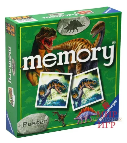 Настольная игра Memory Dinosaurier (Мемори Динозавры)