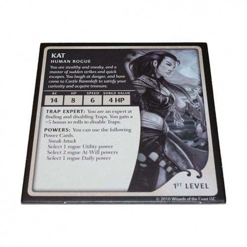 Dungeons & Dragons: Castle Ravenloft. Компоненты