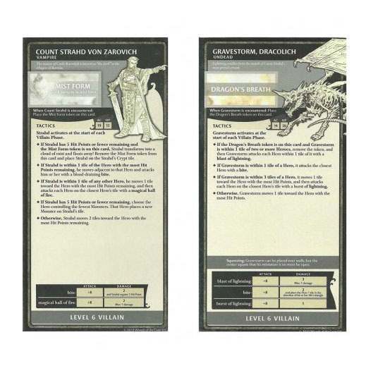 Dungeons & Dragons: Castle Ravenloft. Компоненты