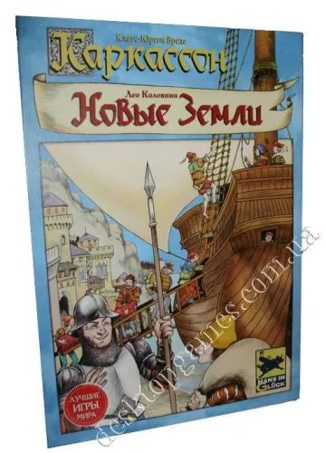 Настольная игра Каркассон: Новые Земли / Carcassonne New World