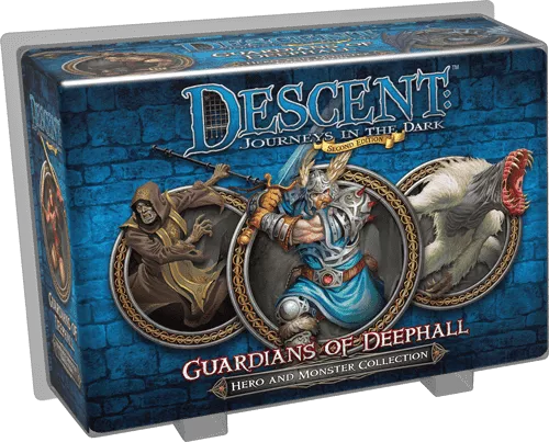 Настільна гра Descent: Journeys in the Dark. Guardians of Deephall (2nd Edition)
