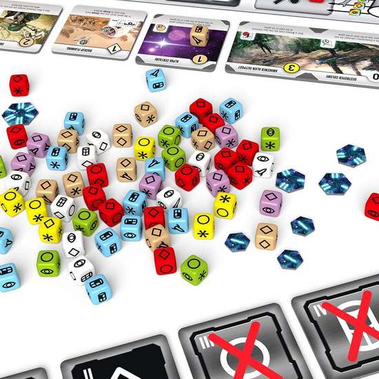 Roll for the Galaxy. Компоненты.