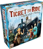 Настільна гра Ticket to Ride: Rails & Sails / Квиток на Потяг: Залізниця та Вітрила