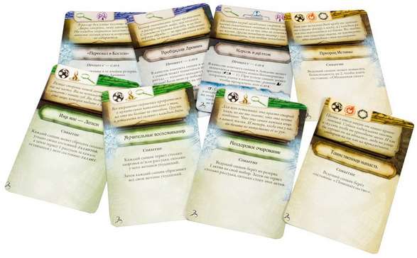 Древній Жах: Знамення Каркози. Компоненти