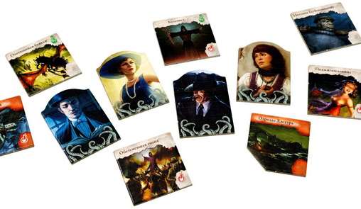 Древній Жах: Знамення Каркози. Компоненти