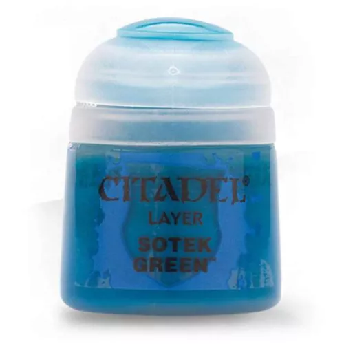 Краска Citadel Layer: Sotek Green
