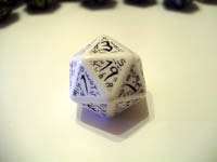 Аксессуары - набор кубиков, кубик (dice) d20