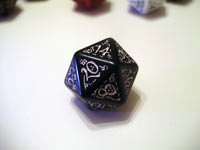Аксессуары - набор кубиков, кубик (dice) d20