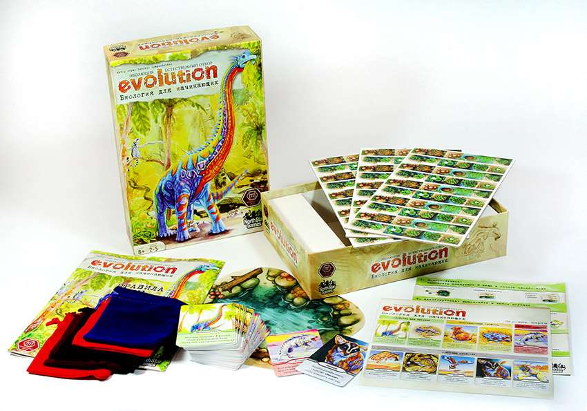 Evolution. Біологія для початківців. Що в коробці.