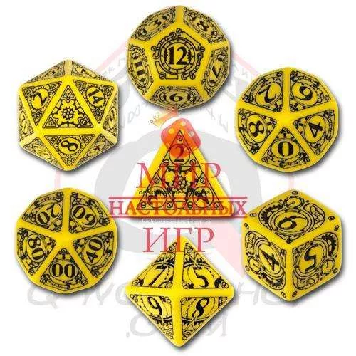 SteamPunk Dice Set