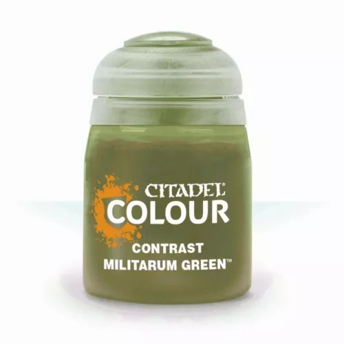 Краска Citadel Contrast: Militarum Green (18ml)