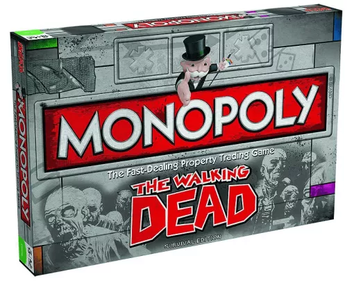 Настольная игра Monopoly: The Walking Dead / Монополия: Ходячие Мертвецы