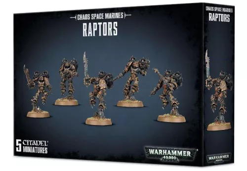 Набор Warhammer 40000. Chaos Space Marines: Raptors / Вархаммер 40000. Космодесант Хаоса: Рапторы