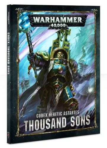 Книга Warhammer 40000. Codex: Thousand Sons (Hardback) / Вархаммер 40000. Книга правил: Тисяча Синів (Тверда обкладинка)