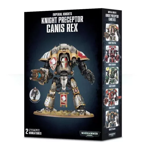 Набор Warhammer 40000. Imperial Knights: Knight Preceptor Canis Rex / Вархаммер 40000. Имперские Рыцари: Рыцарь Прецептор Canis Rex