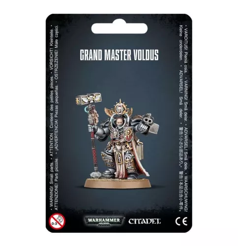 Дополнения Набор Warhammer 40000. Grey Knights: Grand Master Voldus / Вархаммер 40000. Серые Рыцари: Гранд Мастер Волдус