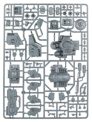 Warhammer 40000. Tau Empire: KV128 Stormsurge.Рамка з деталями