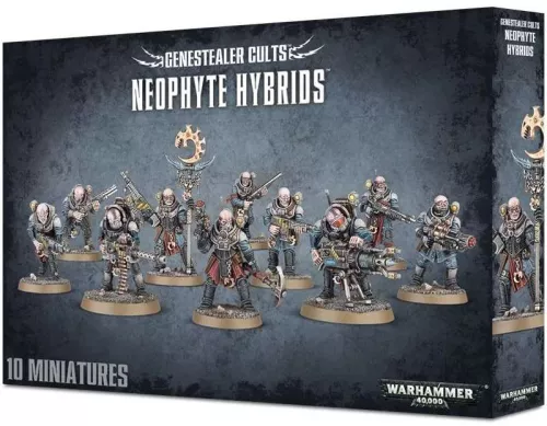 Набор Warhammer 40000. Genestealer Cults: Neophyte Hybrids / Вархаммер 40000. Культ Генокрадов: Гыбриды Неофиты