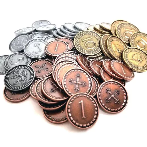 Отзывы Аксессуары Clans of Caledonia Coin Set / Набор монет для Clans of Caledonia