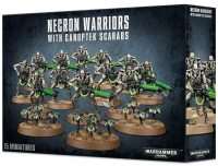Warhammer 40000. Necron Warriors with Canoptek Scarabs