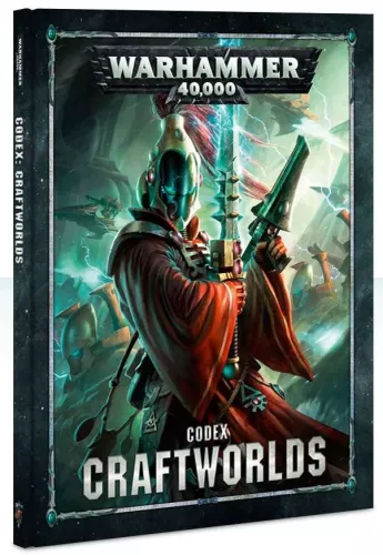 Відгуки Книга Warhammer 40000. Codex: Craftworlds (Hardback) / Вархаммер 40000. Книга правил: Кораблі-Світи (Тверда обкладинка)