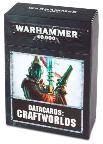 Набір Warhammer 40000. Datacards: Craftworlds / Вархаммер 40000. Карти Даних: Кораблі-Світи
