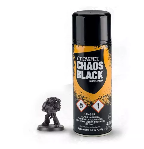 Отзывы Краска Citadel Chaos Black Spray