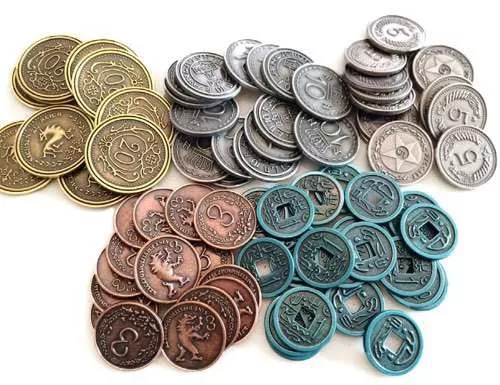 СЕРП: Металлические Монеты / SCYTHE: Metal Coins