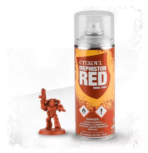 Отзывы Краска Citadel Mephiston Red Spray