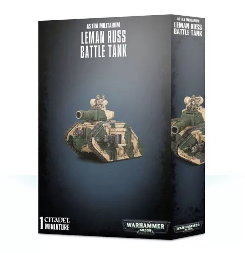 Набор Warhammer 40000. Astra Militarum: Leman Russ Battle Tank / Вархаммер 40000. Астра Милитарум: Боевой Танк Леман Русс