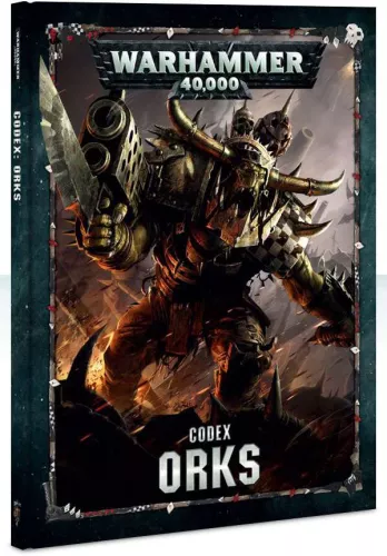 Книга Warhammer 40000. Codex: Orks (Hardback) / Вархаммер 40000. Книга правил: Орки (Тверда обкладинка)