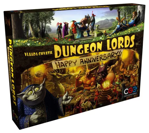 Настiльна гра Dungeon Lords: Happy Anniversary / Володарі Підземель: Щасливого Ювілею