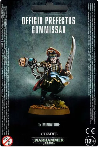 Набір Warhammer 40000. Astra Militarum: Officio Prefectus Commissar / Вархаммер 40000. Астра Мілітарум: Комісар Оффіціо Префектус