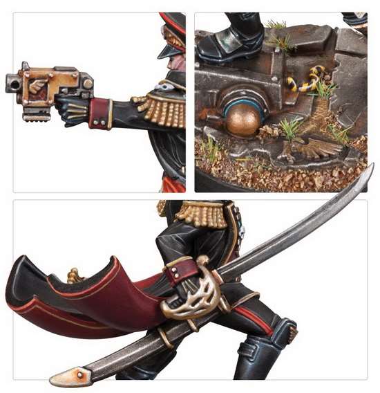 Warhammer 40000. Astra Militarum: Severina Raine. Компоненти