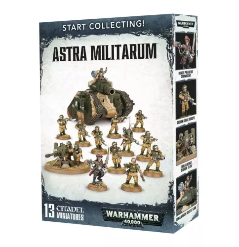 Набір Warhammer 40000. Start Collecting! Astra Militarum / Вархаммер 40000. Почніть Колекціонувати! Астра Мілітарум