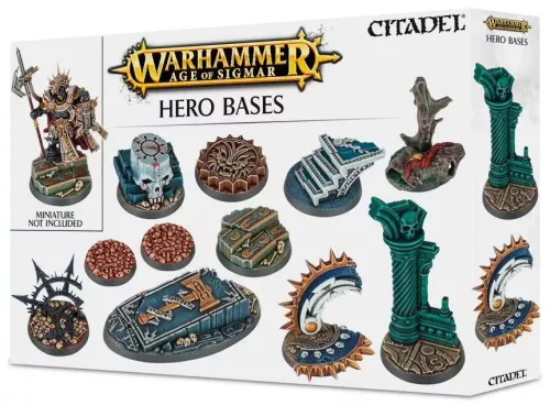 Набор Warhammer Age of Sigmar: Hero Bases / Вархаммер Эра Сигмара: Основания для миниатюр