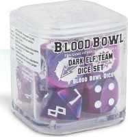 Набор Blood Bowl: Dark Elf Team Dice Set