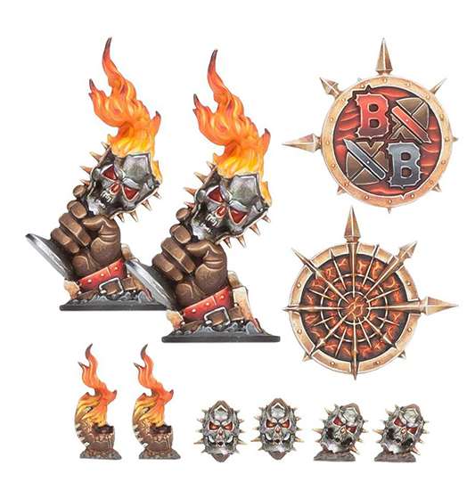 Blood Bowl (2016 edition): The Doom Lords – Chaos Chosen Blood Bowl Team. Складники