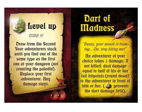 Dungeon Lords: Festival Season, компоненти
