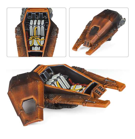Warhammer 40000: Sector Imperialis Objectives. Окрашенная миниатюра в сборе.