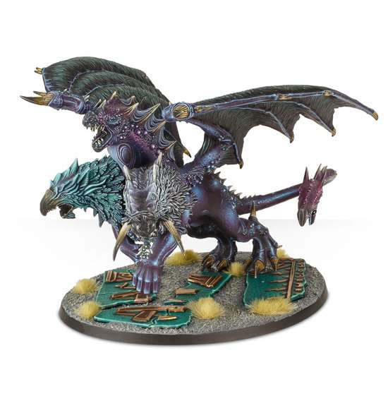 Warhammer Age of Sigmar: Shattered Dominion Large Base Detail Kit. Приклад.