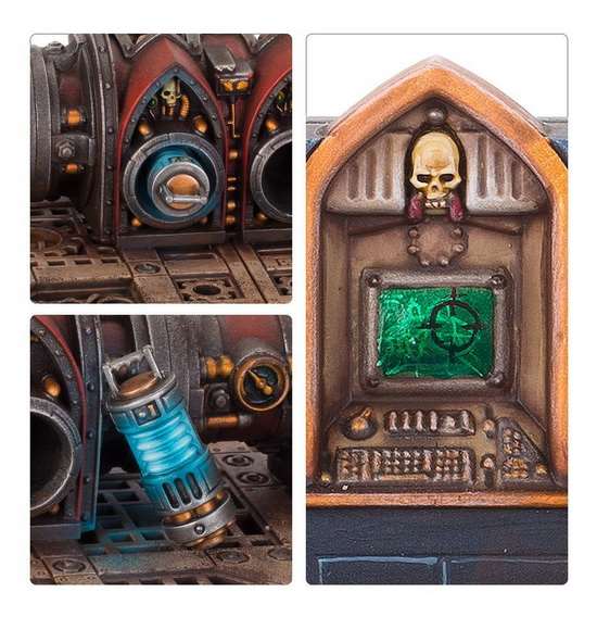 Warhammer 40000. Sector Mechanicus: Sacristan Forgeshrine. Компоненти