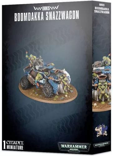Набор Warhammer 40000. Orks: Boomdakka Snazzwagon / Вархаммер 40000. Орки: Бумдакковая Тачила