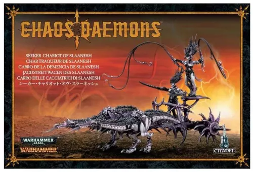 Набор Warhammer 40000: Chaos Daemons: Seeker Chariot of Slaanesh / Вархаммер 40000: Демоны Хаоса: Колесница Искательниц Слаанеш