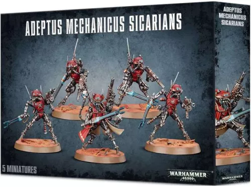 Набор Warhammer 40000. Adeptus Mechanicus: Sicarians / Вархаммер 40000. Адептус Механикус: Сикарианы