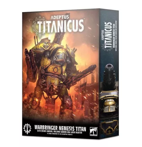 Отзывы Набор Adeptus Titanicus: Warbringer Nemesis Titan with Quake Cannon