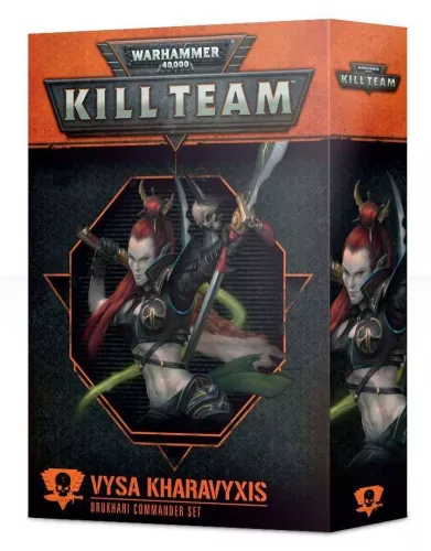 Набір Warhammer 40000. Kill Team Commander: Vysa Kharavyxis / Вархаммер 40000. Вбивча Команда Commander: Vysa Kharavyxis